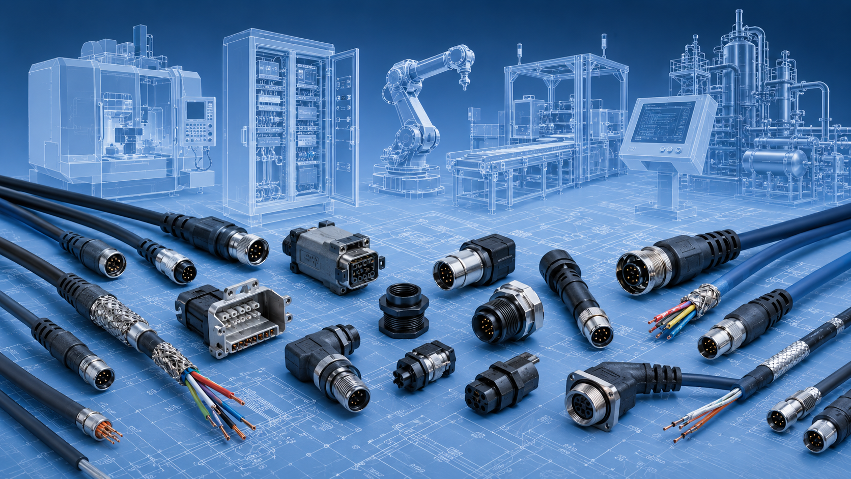 Kabelkonfektion für Maschinenbau und Anlagenbau als Sonderanfertigung der MAG GmbH