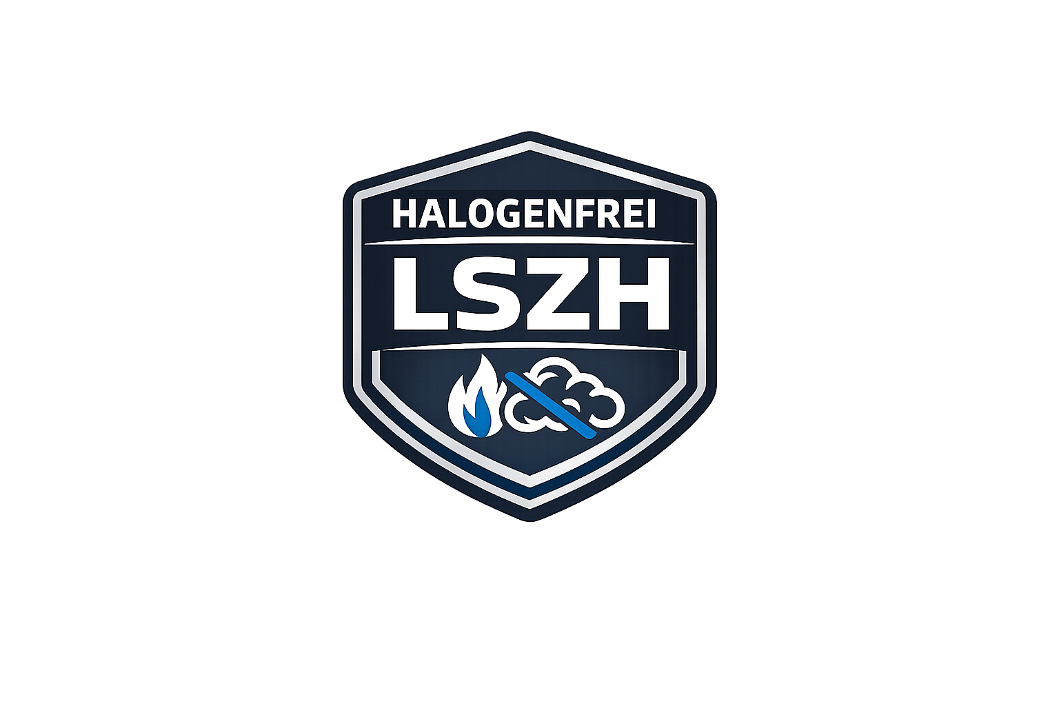 LSZH-Kennzeichnung für halogenfreie DINIC Netzkabel