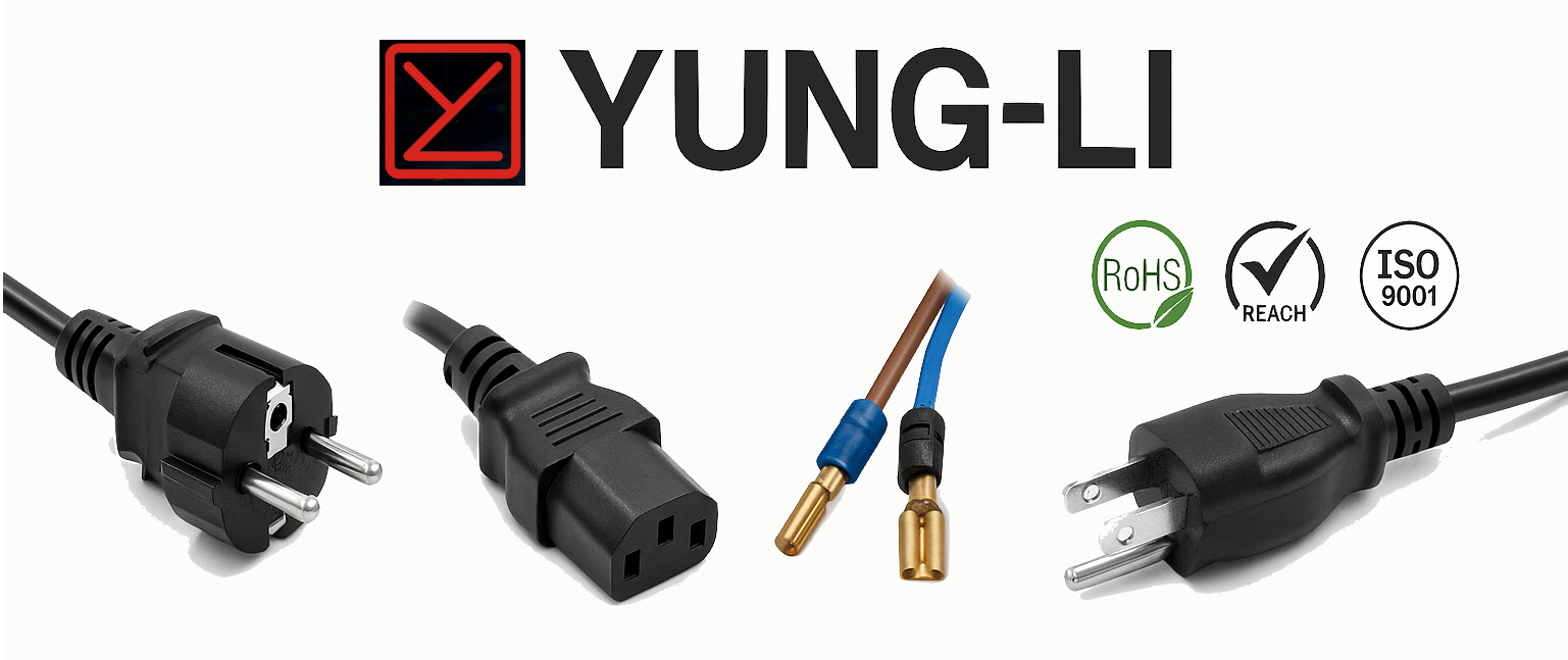 Yung-Li Netzkabel und Gerätestecker – Europa-Distributor MAG GmbH