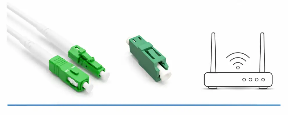 Glasfaseranschluss Router