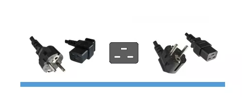 Power cable CEE 7/7 to C19
