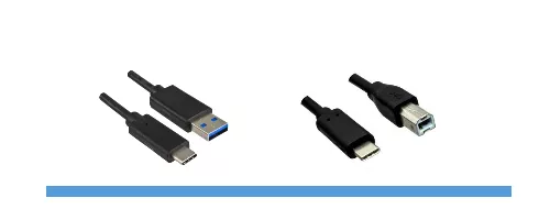 USB C auf A, B, Micro-A Kabel