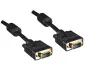 Preview: S-VGA кабел за монитор, DB15 мъжки към мъжки, позлатени контакти, двойно екраниран, феритни жила, дължина 2,00 м, блистерна опаковка