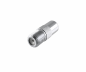 Preview: Adapter IEC pistik F-pistikupesale, ANT-pistik SAT-pistikupesale, täismetallist, DINIC-karp koos Euro-auguga