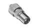 Preview: DINIC Koaxial Stecker 9,5mm, mit Schraubanschluss, Metallausführung, für Koaxialkabel 4,5 - 7,5mm, DINIC Blister