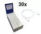 Preview: 30x USB C to C charging cable, white, in DINIC counter display, 1.50m