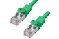 Preview: HQ Cat.6 patch cable PiMF/S-FTP, LSZH, CU, AWG27, green, DINIC polybag, length 10m