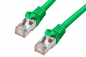 Preview: HQ Cat.6 patch cable PiMF/S-FTP, LSZH, CU, AWG27, green, DINIC polybag, length 5m
