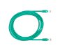 Preview: Premium Cat.7 patch cable, LSZH, 2x RJ45 plug, copper, green, 0.30m