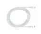 Preview: Cable de conexión premium Cat.7, LSZH, 2 conectores RJ45, cobre, blanco, 0,30 m