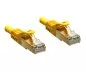 Preview: Câble patch Premium Cat.7, LSZH, 2x RJ45 mâles, cuivre, jaune, 0,50m