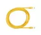 Preview: Cable de conexión premium Cat.7, LSZH, 2 conectores RJ45, cobre, amarillo, 0,50 m