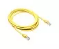 Preview: Cable de conexión premium Cat.7, LSZH, 2 conectores RJ45, cobre, amarillo, 0,50 m