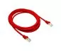 Preview: Cable de conexión premium Cat.7, LSZH, 2 conectores RJ45, cobre, rojo, 0,50 m