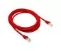 Preview: Câble patch Premium Cat.7, LSZH, 2x RJ45 mâles, cuivre, rouge, 0,50m