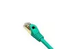 Preview: Cable de conexión premium Cat.7, LSZH, 2 conectores RJ45, cobre, verde, 5,00 m