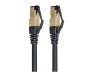 Preview: Cat. 8.1 patch cable 2000Mhz, 40G, black, copper, LSZH, 10m