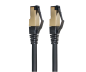 Preview: Cat. 8.1 patch cable 2000Mhz, 40G, black, copper, LSZH, 3m