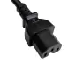 Preview: Netzkabel Amerika USA NEMA 5-15P, Typ B auf C15