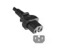 Preview: Power Cable America USA NEMA 5-15P, Type B to C15