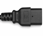 Preview: Netsnoer China type I (16A) naar C19, 1,5mm², goedkeuring: CCC, zwart, lengte 1,80m