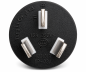 Preview: Netsnoer China type I (16A) naar C19, 1,5mm², goedkeuring: CCC, zwart, lengte 1,80m