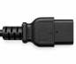 Preview: Mains cable KS C 8305 to C19, 1mm², KC, KS C 8305 (YP-22K) - C19, black, length 1.80m