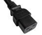 Preview: Cablu de rețea America SUA NEMA 6-20P la C19, AWG 12, 20A, STOW, aprobări: UL/CSA, negru, lungime 1,80m
