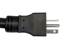 Preview: Cablu de rețea America SUA NEMA 6-20P la C19, AWG 12, 20A, STOW, aprobări: UL/CSA, negru, lungime 1,80m