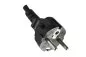 Mobile Preview: Power cord Europe CEE 7/7 to C5, 0,75mm², VDE, black, length 1,80m