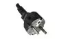 Preview: Power cord Europe CEE 7/7 to C5, 0,75mm², VDE, black, length 3,00m