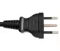 Preview: Cabo de alimentação Brasil tipo N a C5, 0,75mm², INMETRO, preto, comprimento 1,80m