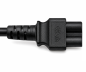 Preview: Câble d'alimentation Israël type H sur C5, 0,75mm², homologation : SII, noir, longueur 1,80m