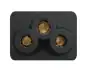 Preview: Câble d'alimentation Italie type L sur C5, 0,75mm², homologation : IMQ, noir, longueur 1,80m