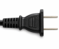 Preview: Stroomkabel China NEMA 1-15P, type A tot C7, 0,75mm², goedkeuring: CCC, zwart, lengte 1,80m