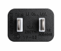 Preview: Stroomkabel China NEMA 1-15P, type A tot C7, 0,75mm², goedkeuring: CCC, zwart, lengte 1,80m