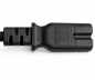 Preview: Câble d'alimentation Israël type C sur C7, 0,75mm², homologation : SII, noir, longueur 1,80m