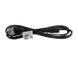 Preview: Mains cable Japan type A to C7, 0.75mm², approvals: JET/PSE, VFF, black, length 1.80m