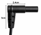 Preview: Cablu de rețea Australia tip I la C7 90° jos, 0.75mm², SAA, negru, lungime 2.00m