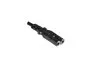 Preview: Cable de alimentación Euroconector tipo C a C7, 0,75 mm², VDE, negro, longitud 0,50 m