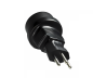 Preview: Stromadapter Brasilien CEE 7/3 auf BRA Typ N 3pin Stecker, YL-0423