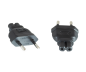 Preview: Power adapter, mains adapter C7 to CEE 7/16 Euro plug type C