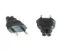 Preview: Power adapter, mains adapter C7 to CEE 7/16 Euro plug type C