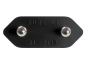 Preview: adapter, power adapter C7 to CEE 7/16 Euro plug