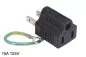 Preview: Power adapter Japan Type A NEMA 5-15P 3pin female to NEMA 1-15P 2pin male, YL-212