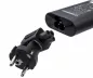 Preview: Voedingsadapter, netadapter CEE 7/7 naar C5 Mickey Mouse 90° Preview: Voedingsadapter, netadapter CEE 7/7 naar C5 Mickey Mouse 90°