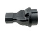 Preview: Adaptador de corriente, enchufe de seguridad CEE 7/3 a enchufe IEC C14, adaptador SAI, YL-3223
