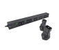 Preview: Adaptador de corriente, enchufe de seguridad CEE 7/3 a enchufe IEC C14, adaptador SAI, YL-3223
