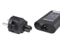 Preview: Power adapter, mains adapter safety plug CEE 7/7 to C5 Mickey Mouse