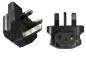 Preview: Adaptateur de courant Adaptateur secteur Angleterre C13 - UK type G IEC 60320-C13 Bu. 90°/GBR BS1363 5A pce, YL-6112L